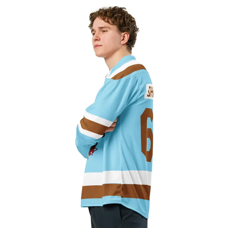 Sudbury Blueberry Bulldogs FAN High-Quality Sweater Jersey - Shoresy Inspired Hockey Jumper